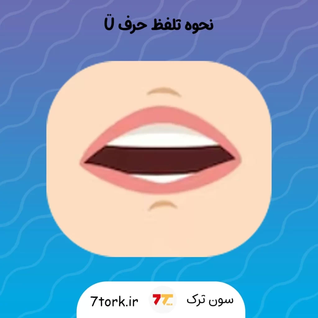شکل دهان هنگام تلفظ Ü