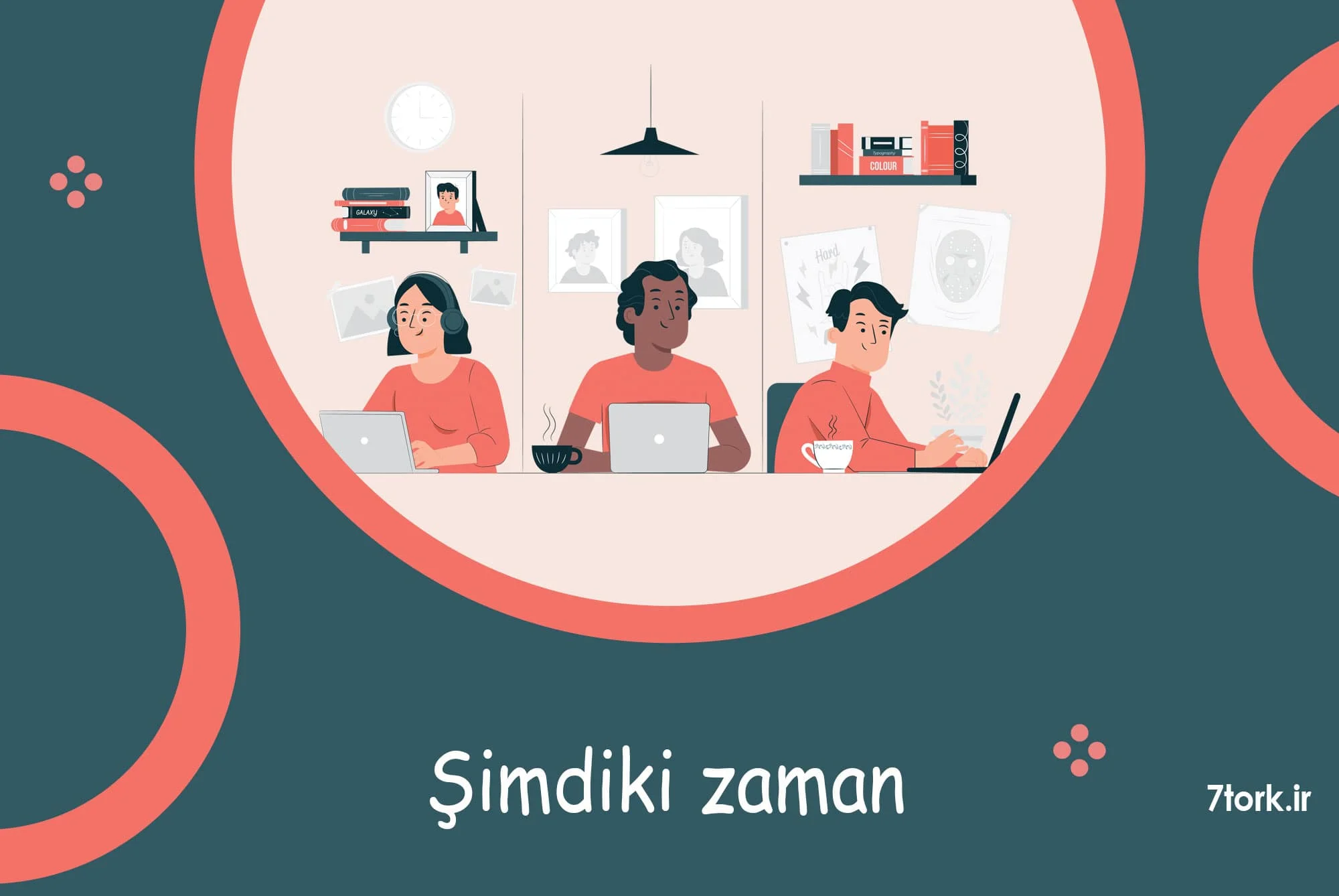 آموزش زمان حال استمراری در ترکی استانبولی
