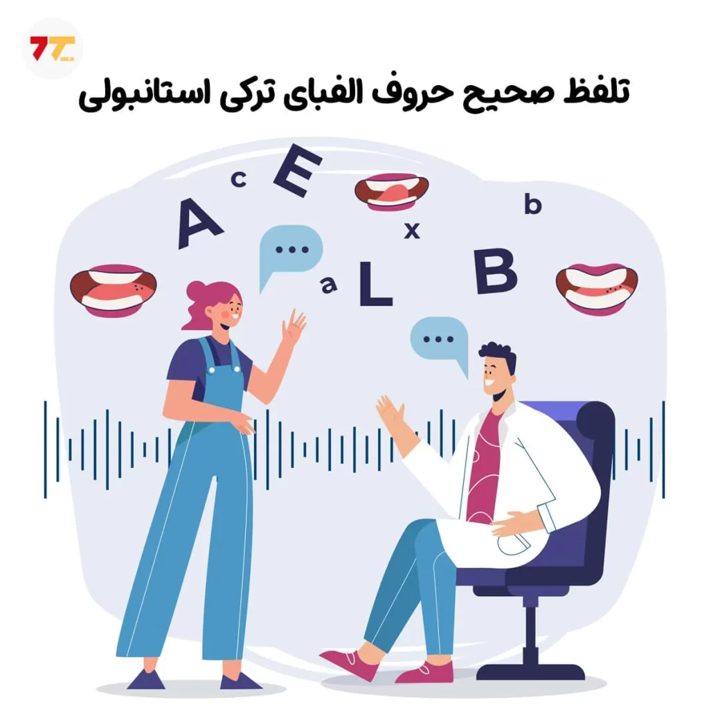 تلفظ صحیح حروف الفبای ترکی استانبولی